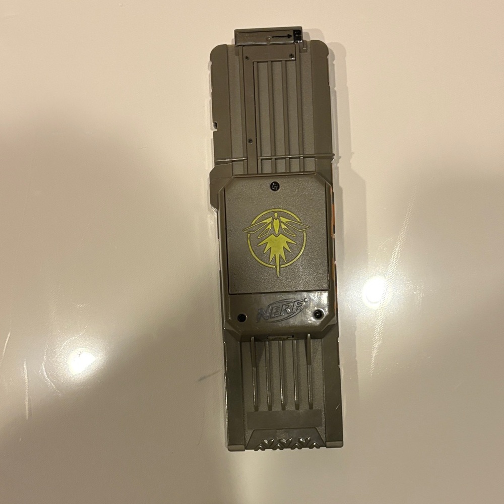 NERF N-Strike Gray Firefly Rayven CS-18 Magazine/Clip 18 Round Glow In Dark